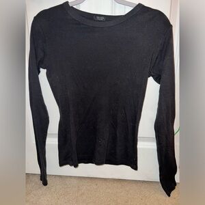 Brandy Melville Black Long Sleeve Top